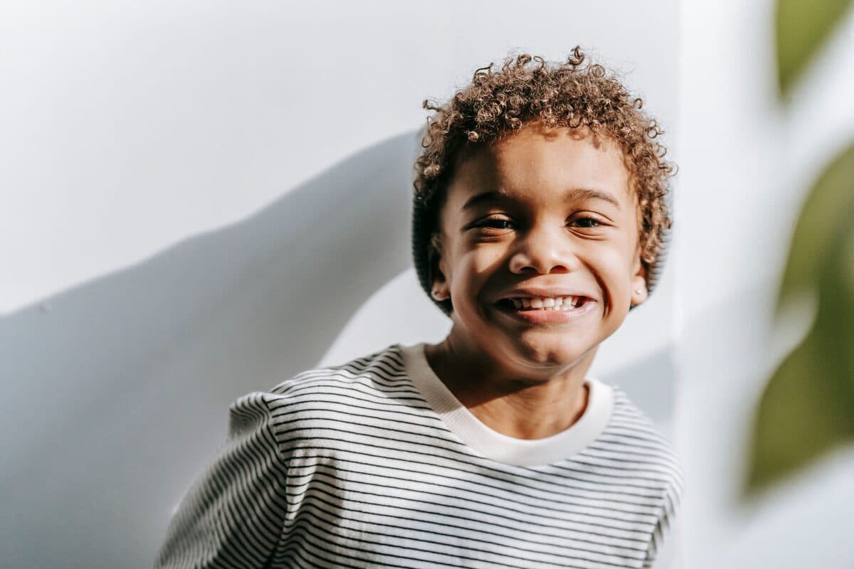 A smiling learner